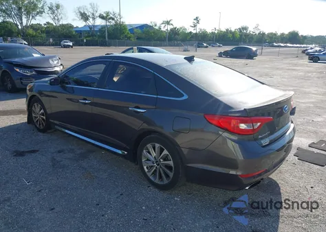 2017 Hyundai Sonata Sport z USA, uszkodzony, nr VIN 5NPE34AF4HH503780